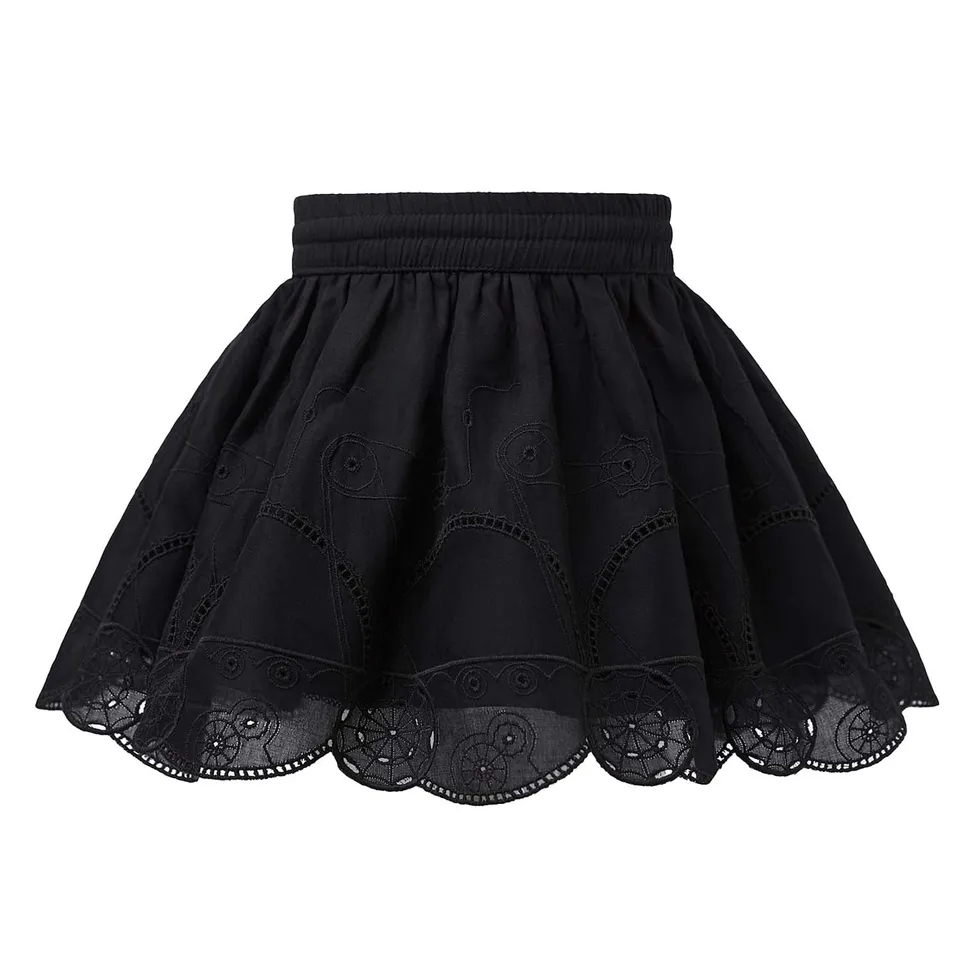 Infantium Victoria Steampunk Lace Rock schwarz 68 Baumwolle