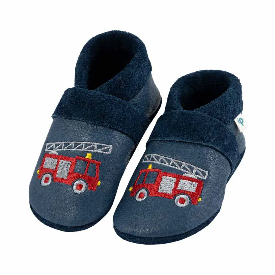 Pantolinos Feuerwehr Barfußschuhe tobago Naturleder