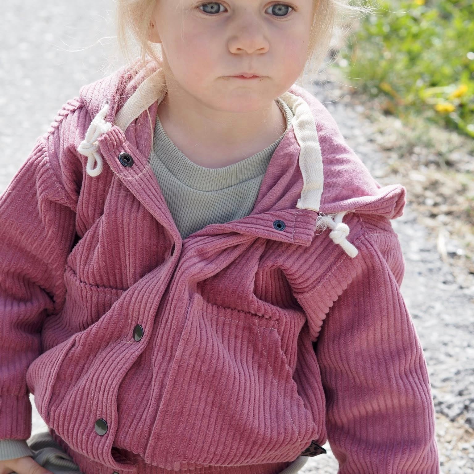 Moeve Design Harley Mini Schnittmuster Jacke 74-128 mit Kapuze