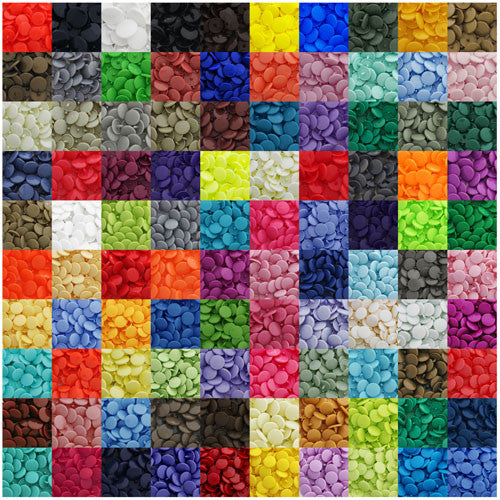 Kam Snaps Druckknöpfe Gr.20 65 Farben 3250 Sets Großpack