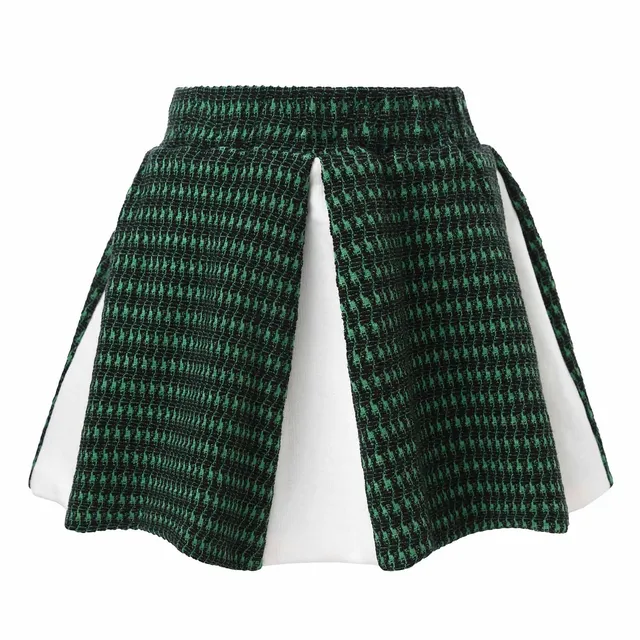 Infantium Victoria Circle Skirt Rock grün-weiß Gr. 68-116