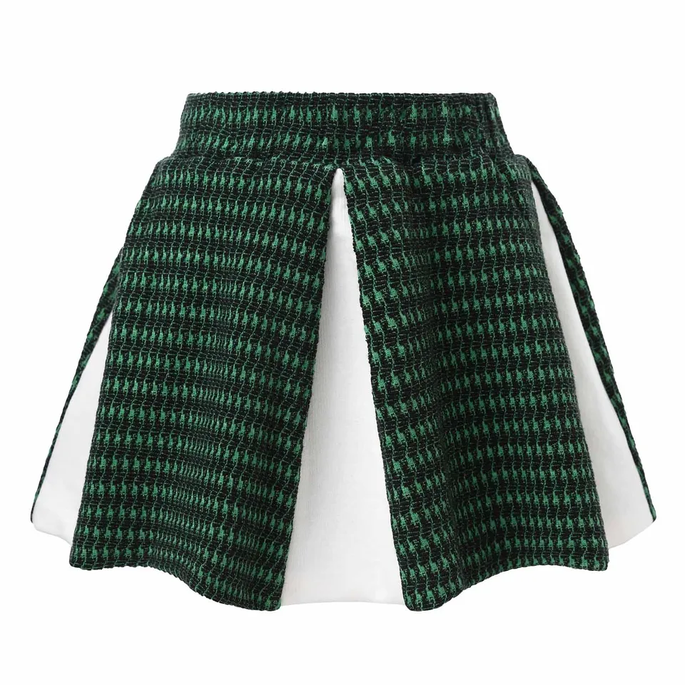 Infantium Victoria Circle Skirt Rock grün-weiß Gr. 68-116