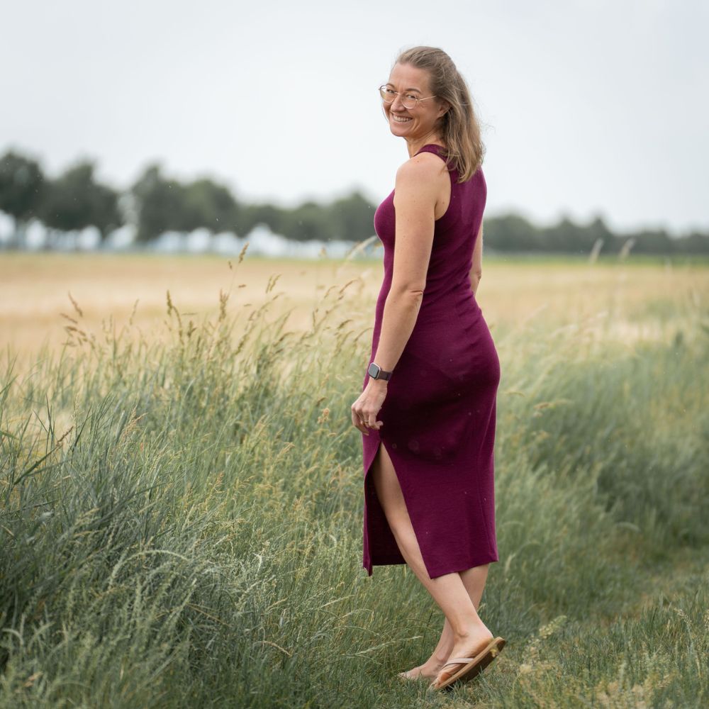 Moeve Design Riblyna Kleid Schnittmuster Damen 32-52 Rippjersey