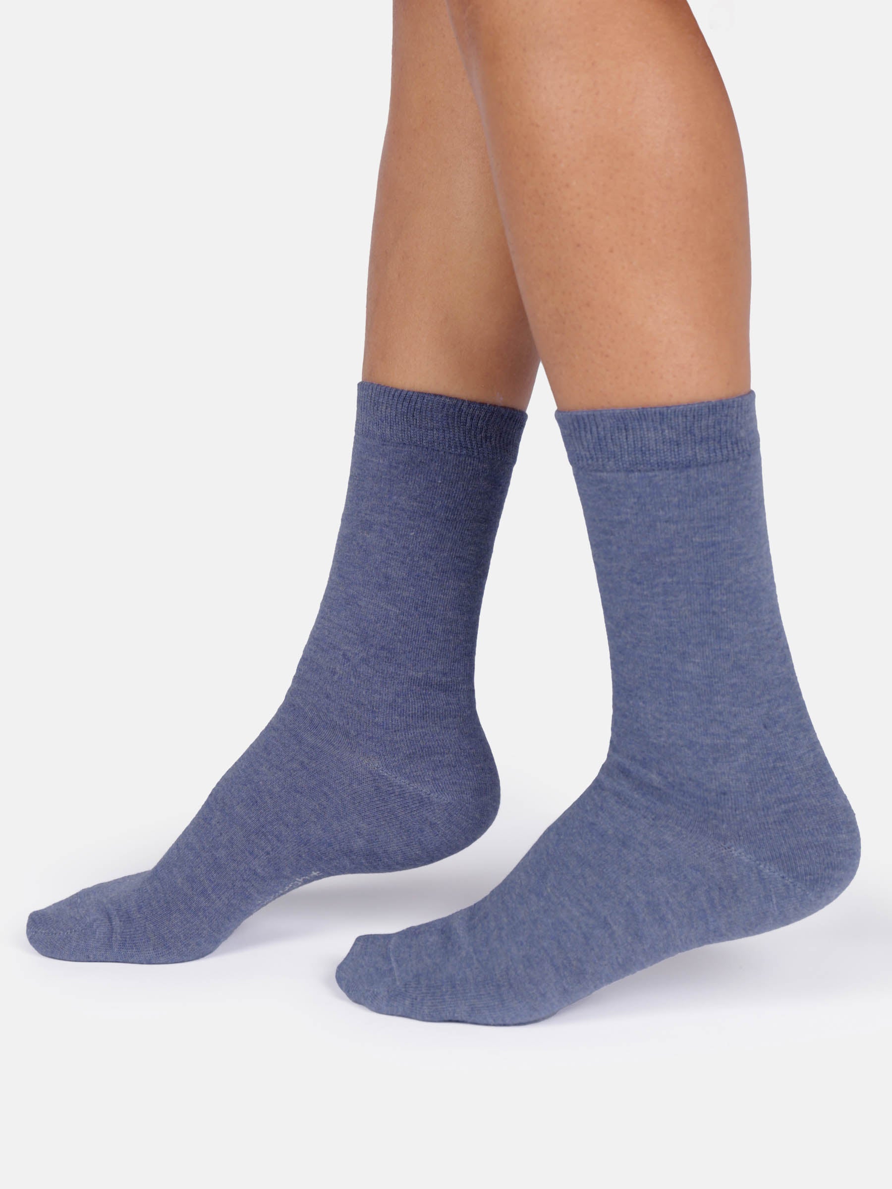 Marlowe Nature Jackie Marl Crew Socken deep blue marl 37-41