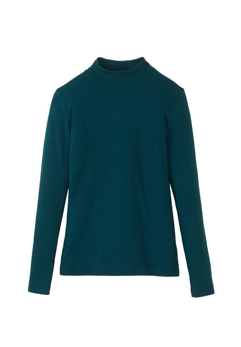 marlowe nature Longsleeve Crassula Shirt deep lake blue aus Viskose