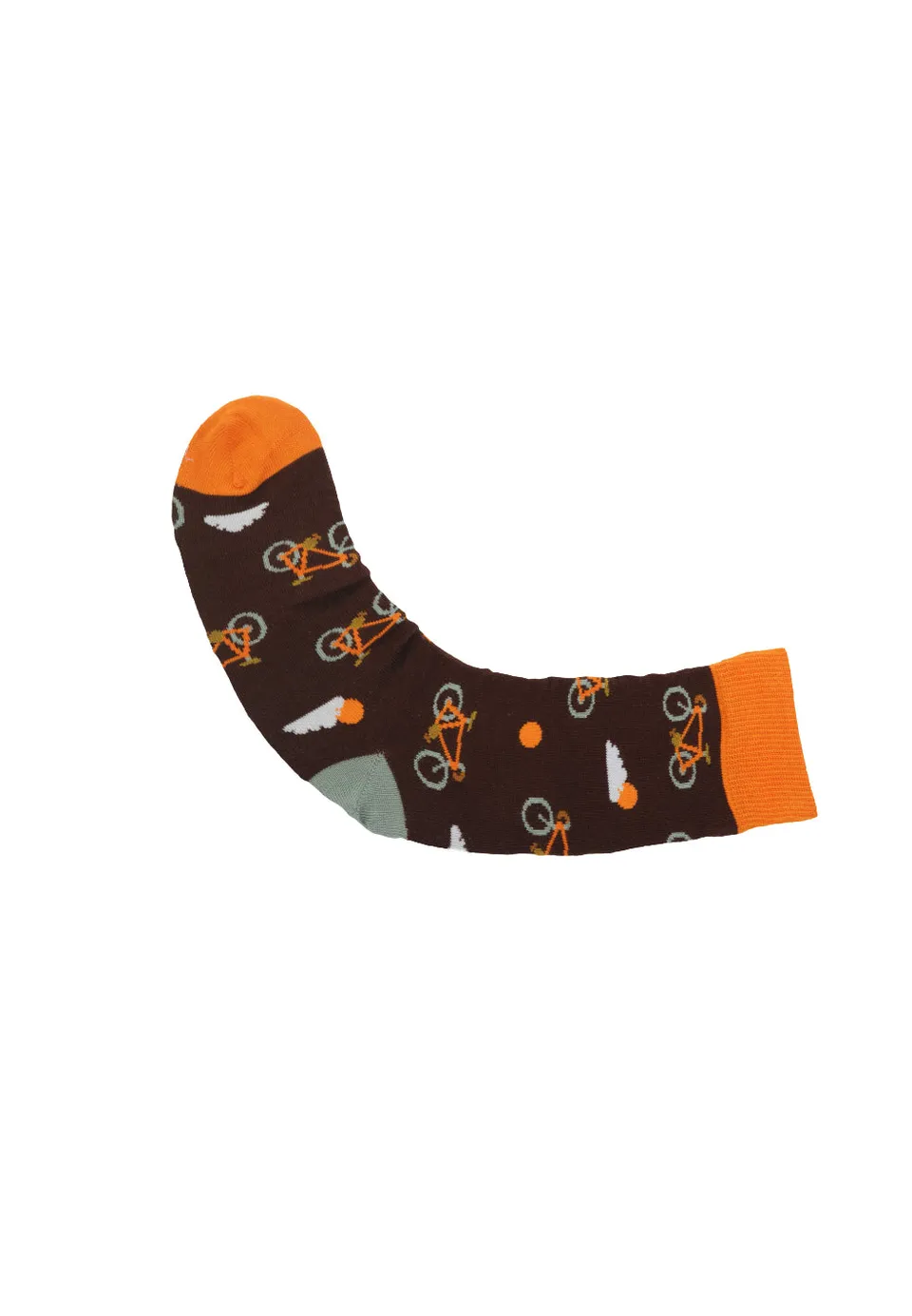 Doris & Dude Bike Socken braun 41-45 Bambus