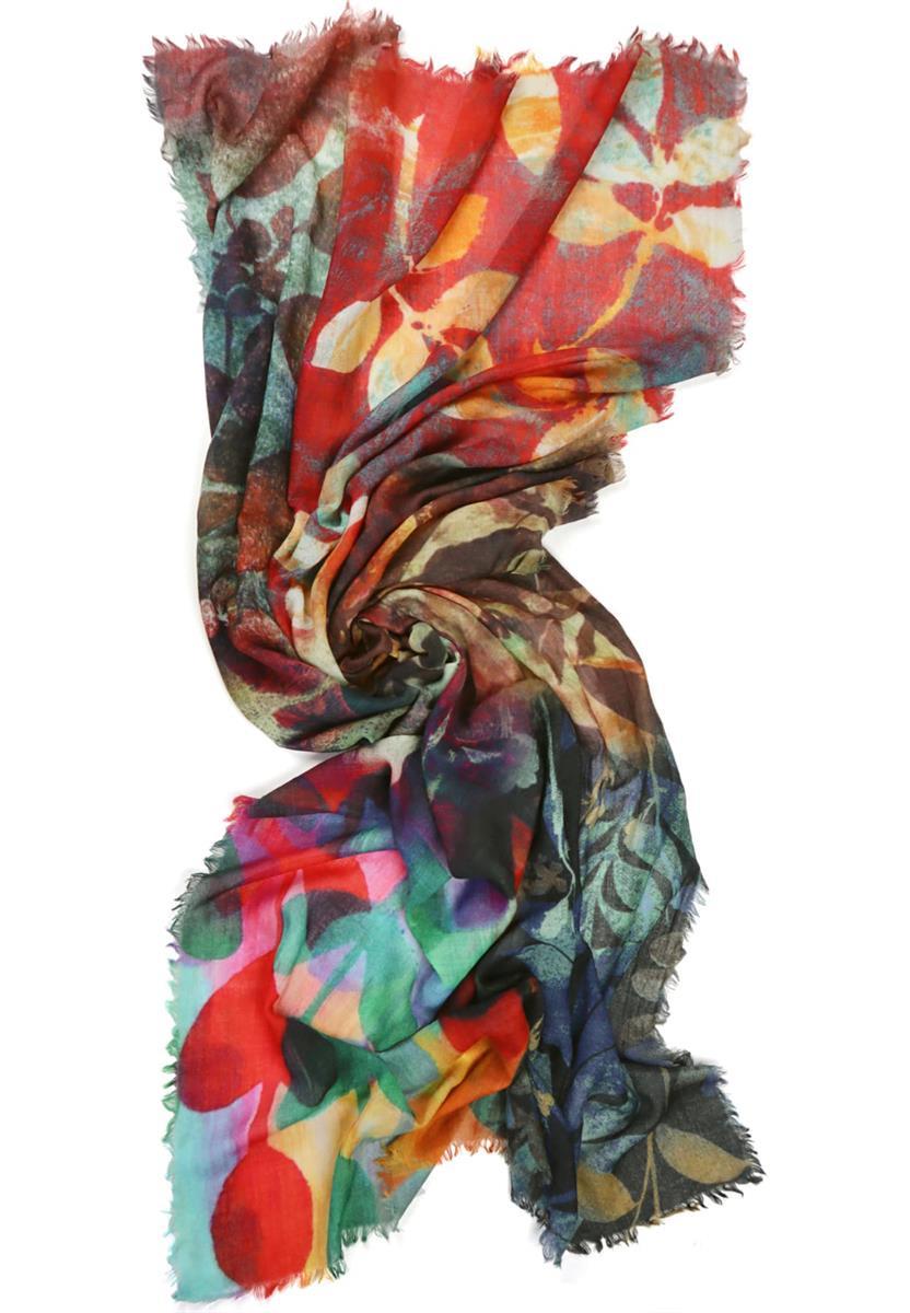 Marlowe Nature Alvi Schal bunt 100x180cm Schurwolle