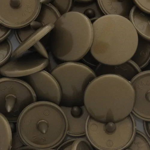 Kam Snaps B12 Bronze Druckknöpfe 1000 Sets glänzend