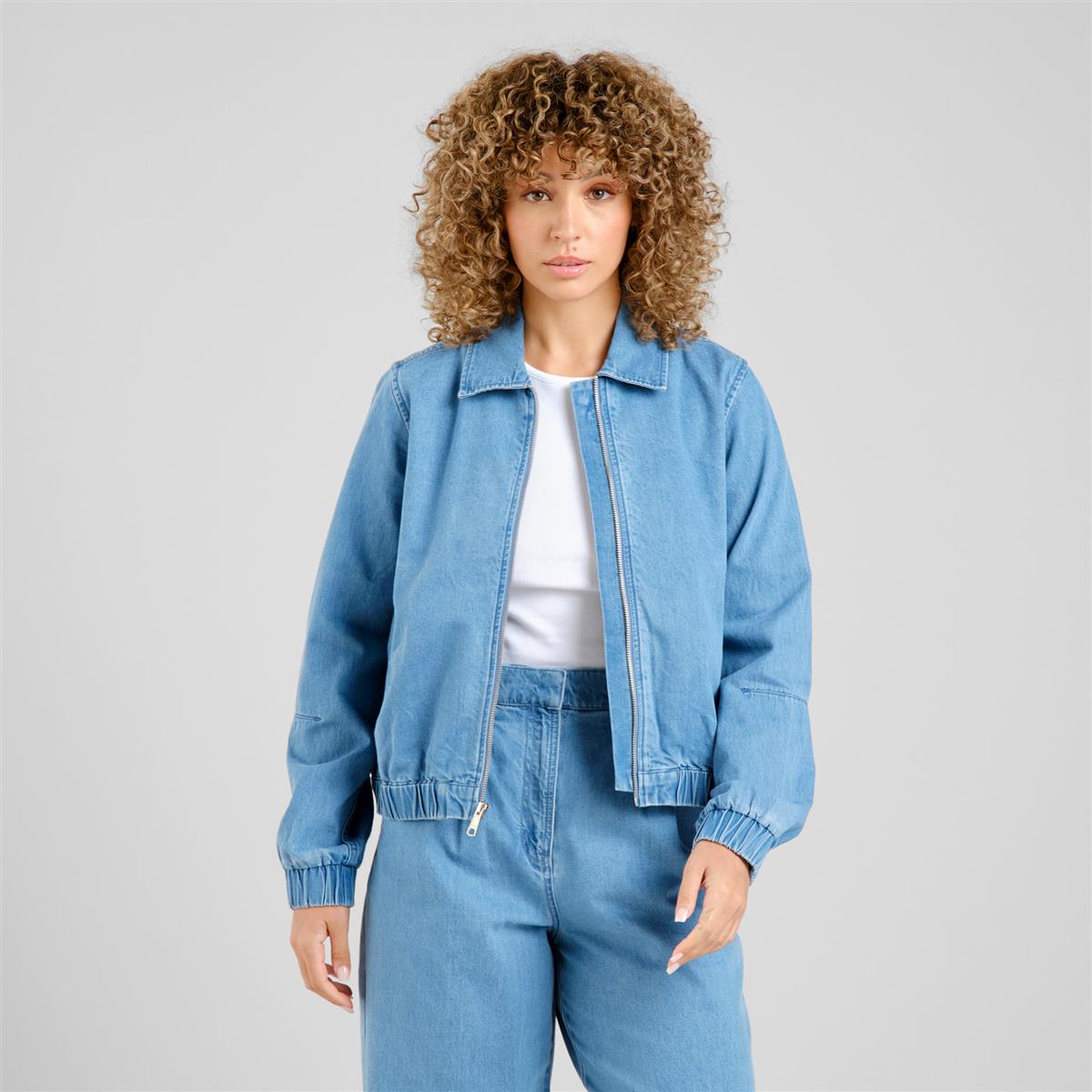 marlowe nature Sunna Denim Jacke light blue XS