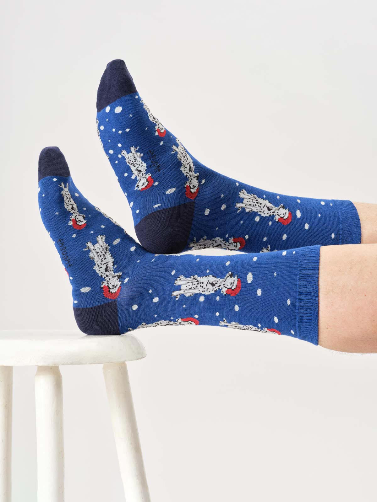 marlowe nature Christmas Animals Bamboo Socken 4er mid blue