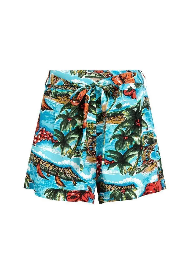 marlowe nature Roisin Shorts Shorts Ocean Blue 34 Viskose