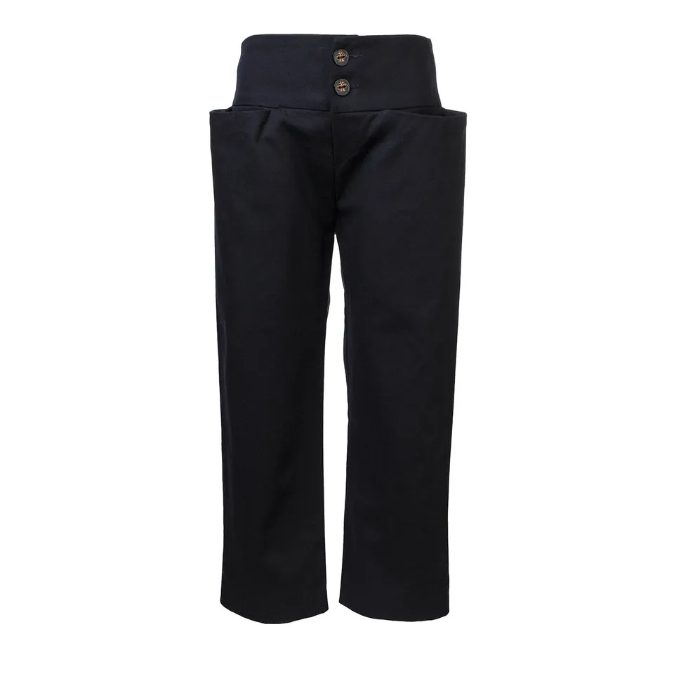Infantium Victoria Black Dress Pants Stoffhose schwarz Baumwolle