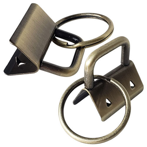 Kam Snaps Bag Hardware Key Fob Gurtenden Silber 1 Zoll 10er