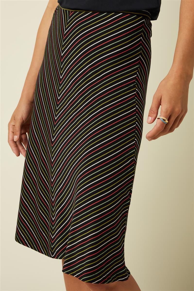 marlowe nature Juno Panel Rock Menchini Stripe black