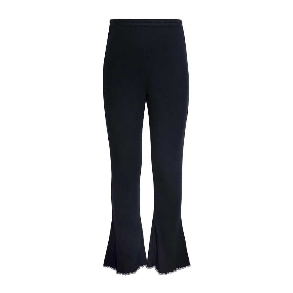 Infantium Victoria Flare Leggings schwarz Baumwolle Gr 104