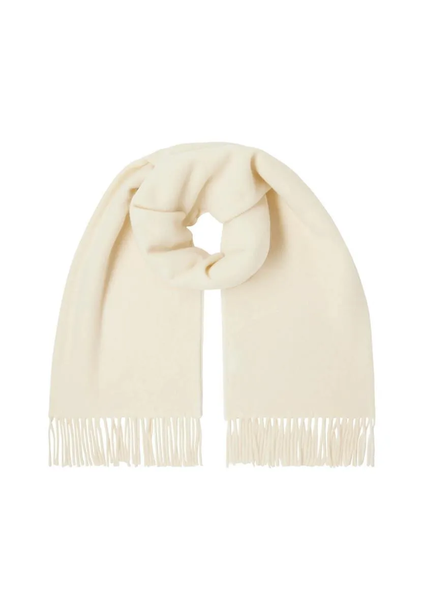 marlowe nature Accessoires Schal aus Wolle Wollschal beige melange