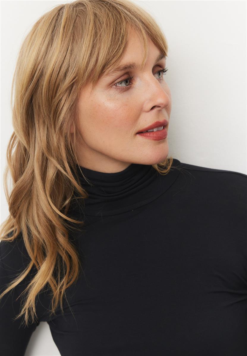 marlowe nature Nobelis Longsleeve black Bio-Viskose