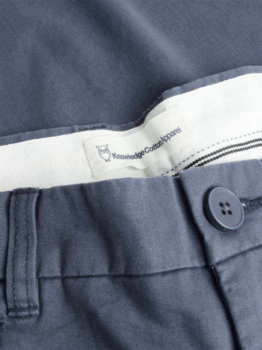 Knowledge Cotton Chuck Chino Bio-Baumwolle indigo