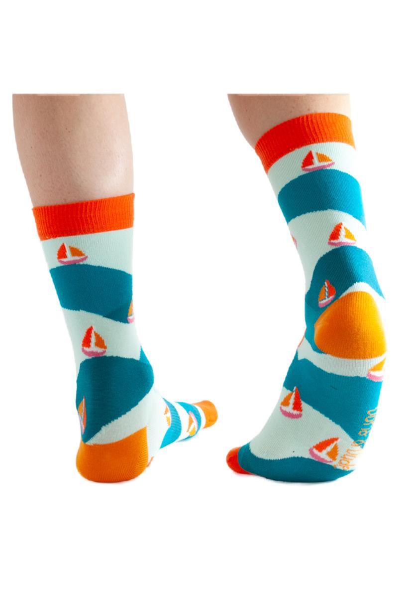 marlowe nature Boats Socken navy 36-40 Bambus
