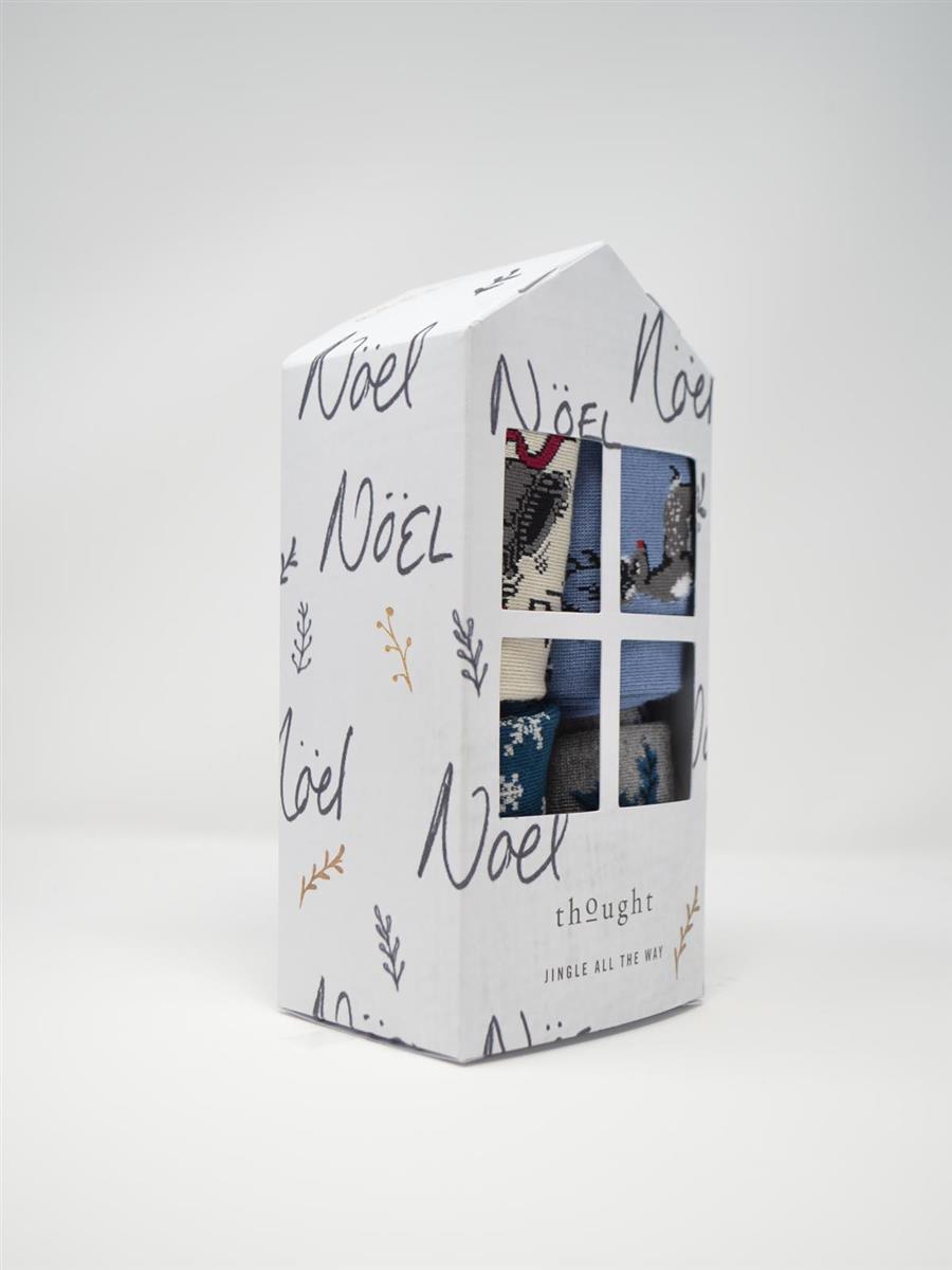 marlowe nature Carole Socken-Geschenkbox Bambus multi 37-41
