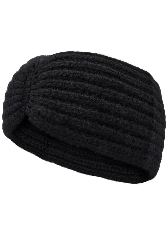 marlowe nature Emmy Headband Stirnband schwarz Merino-Wolle