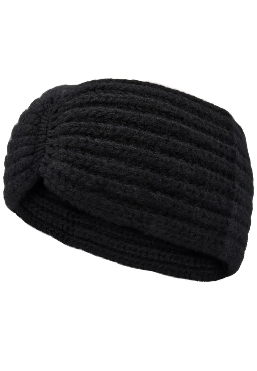 marlowe nature Emmy Headband Stirnband schwarz Merino-Wolle
