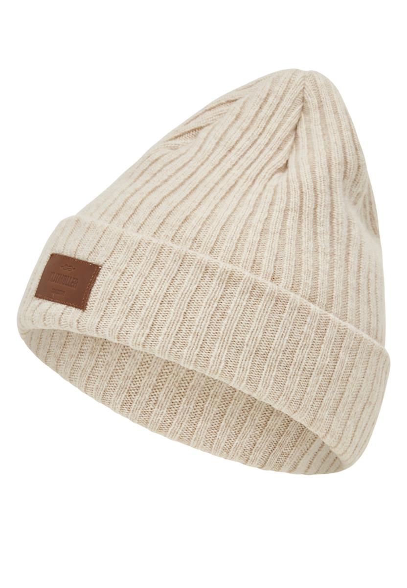 Klitmøller Heavy Rib Beanie Merinomütze black