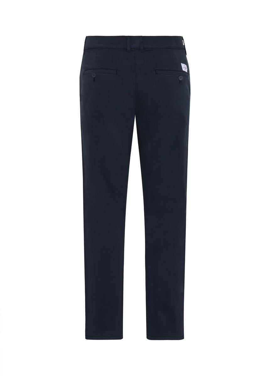 marlowe nature West Twill Pants Chino navy Bio-Baumwolle 32