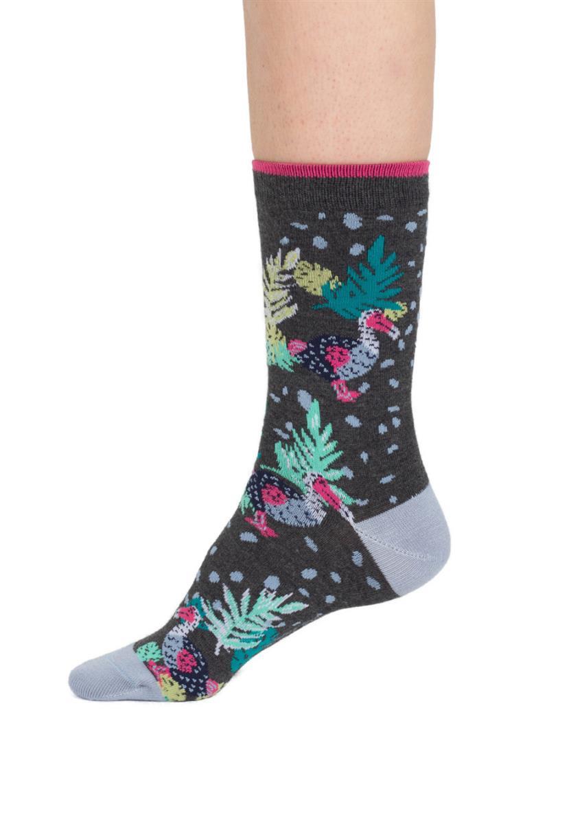 marlowe nature Socken Tropical Animal Crew Socken leopard blue 37-41