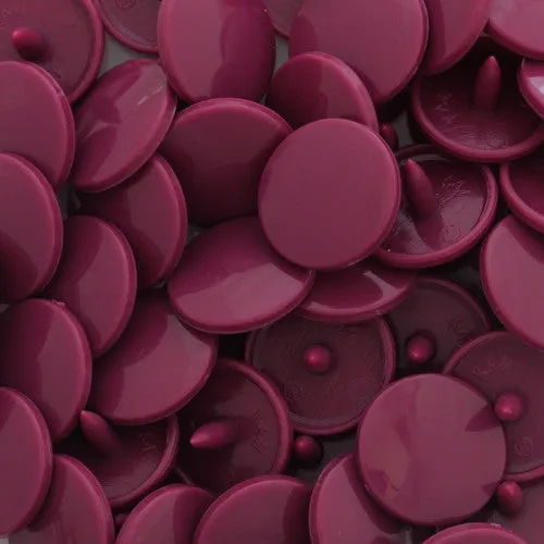 Kam Snaps B34 Plum Purple Druckknöpfe 1000 Sets glänzend