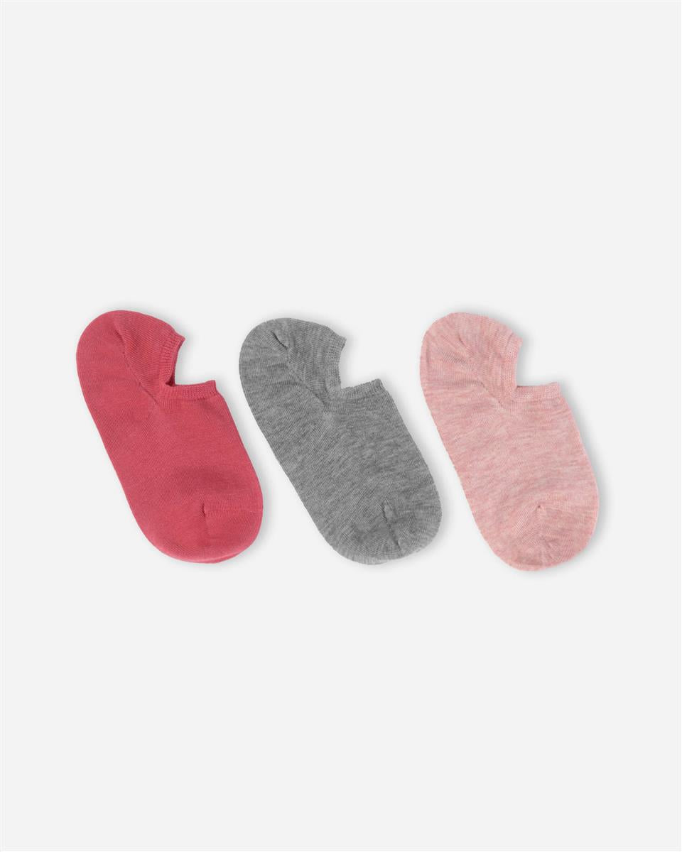 marlowe nature Womens Bamboo No-Show Socken 3 Pack multi 37-41