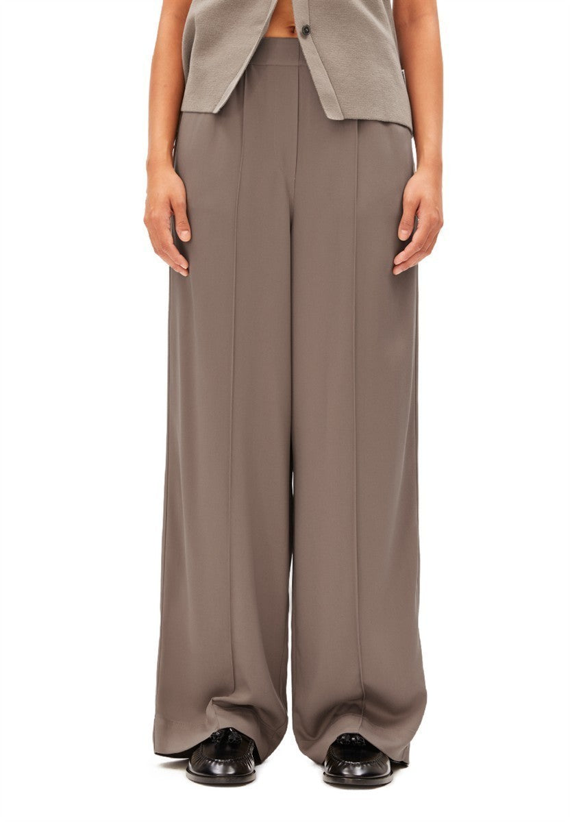 Marlowe Nature Jonvaalie walnut cream Stoffhose Ecovero Gr. S