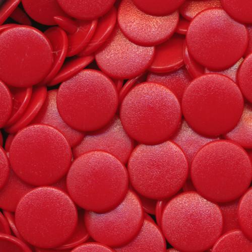Kam Snaps Plastic Snaps B54 Crimson Druckknöpfe Matt 50 Sets