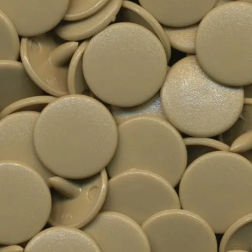 Kam Snaps B42 Dark Tan Druckknöpfe Gr.20 matt 50 Sets