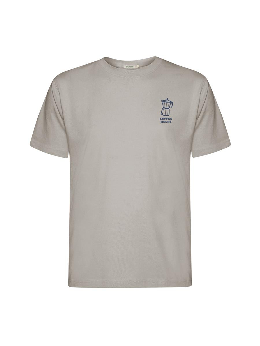 marlowe nature Espresso Fusion Shirt sandstone S Bio-Baumwolle