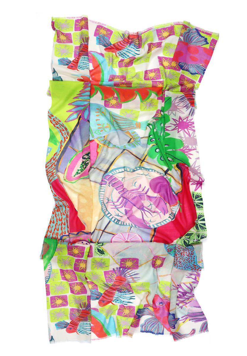 marlowe nature Accessoires Pareo Ibiza Schal multi 100x180cm