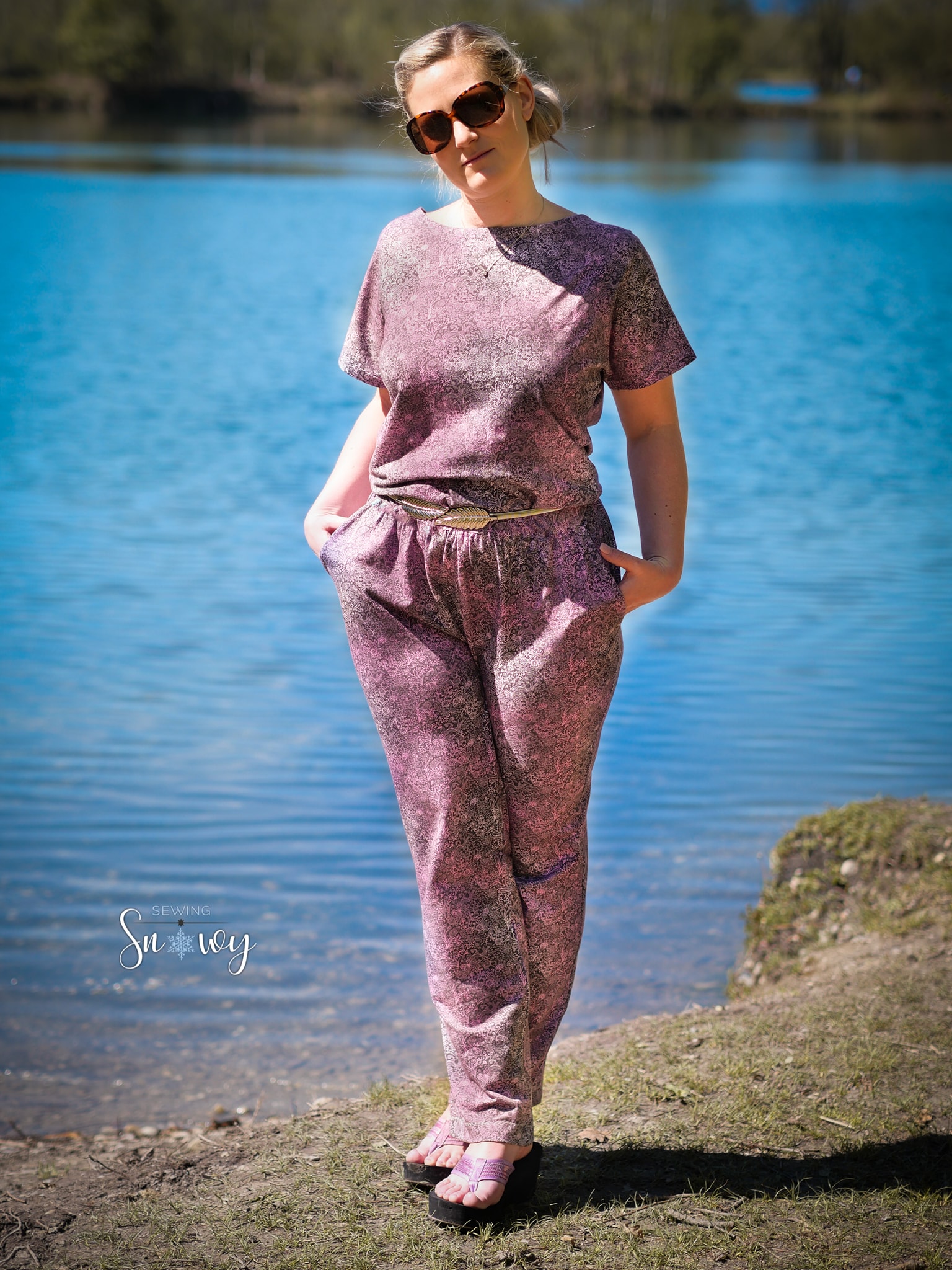 Schnittrebell Joana Jumpsuit Schnittmuster Gr.34-54 PDF