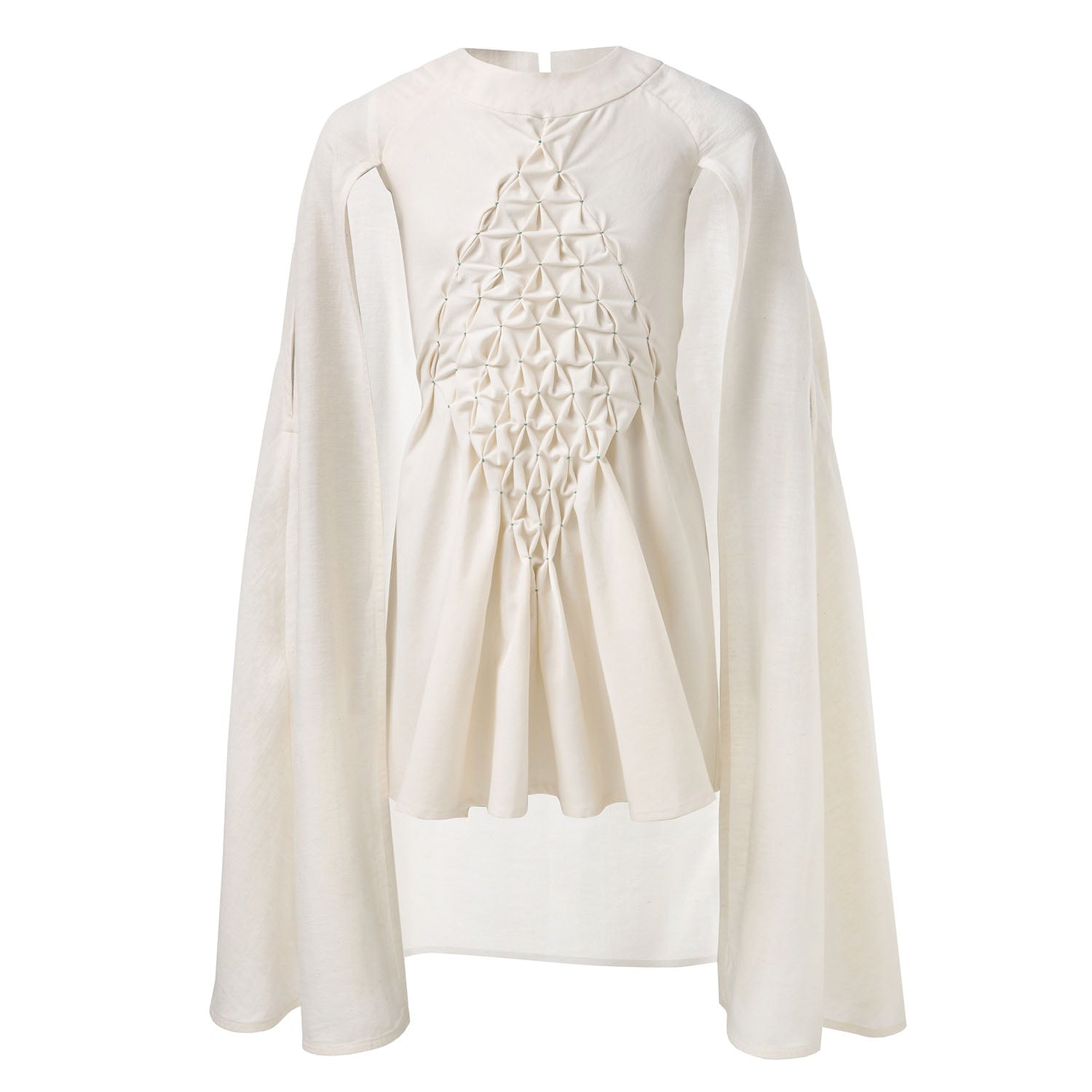 Infantium Victoria White Smock Dress Kleid Gr.128 weiß Baumwolle
