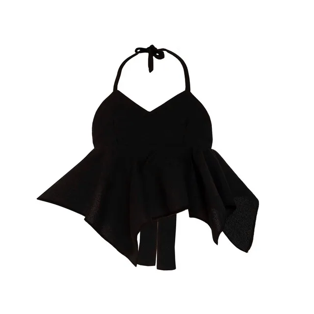 Infantium Victoria Top Mädchen Schwarz Gr.92 Baumwolle