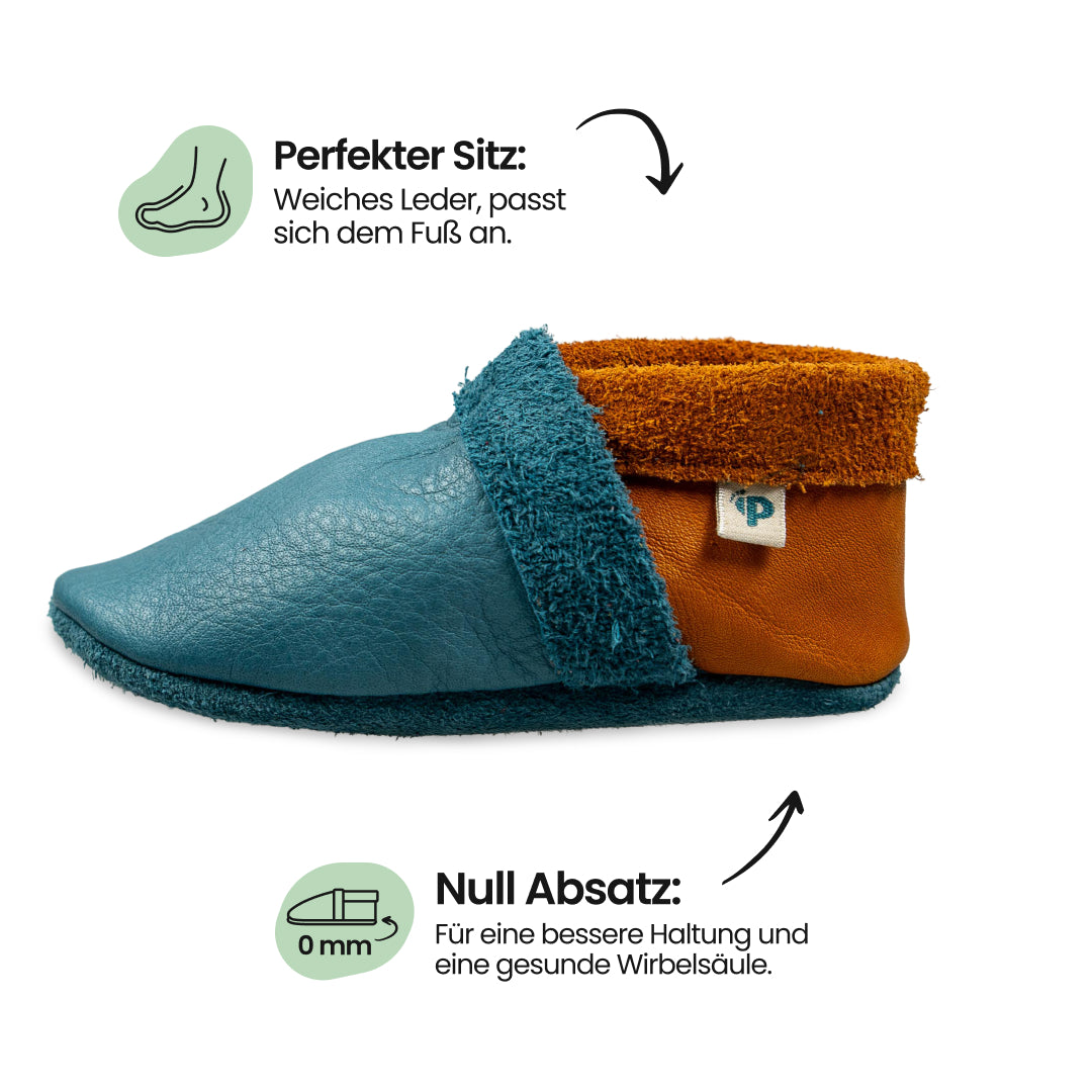 Pantolinos Ecolinos Paloma Indi Barfußschuhe Krabbelschuhe 20