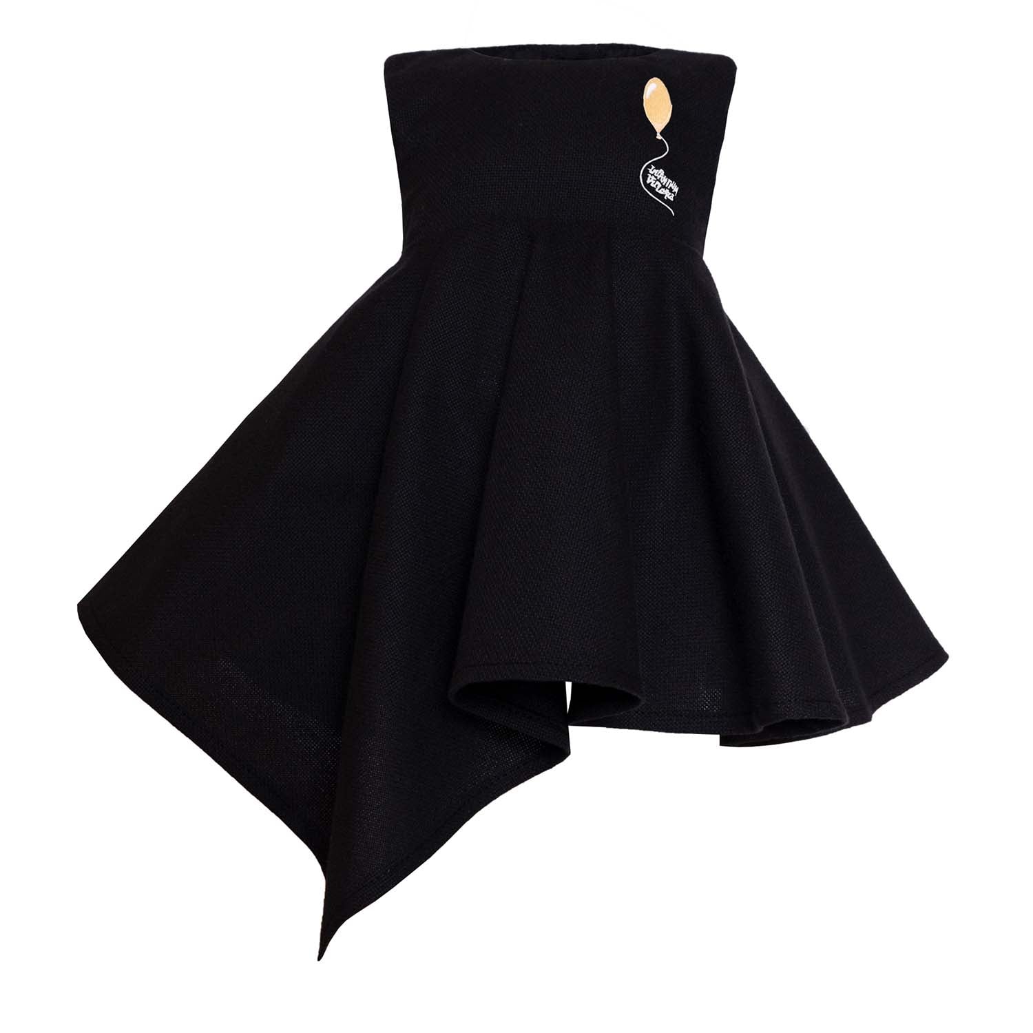 Infantium Victoria Dresses Baby Kleid Schwarz Bloomers Baumwolle