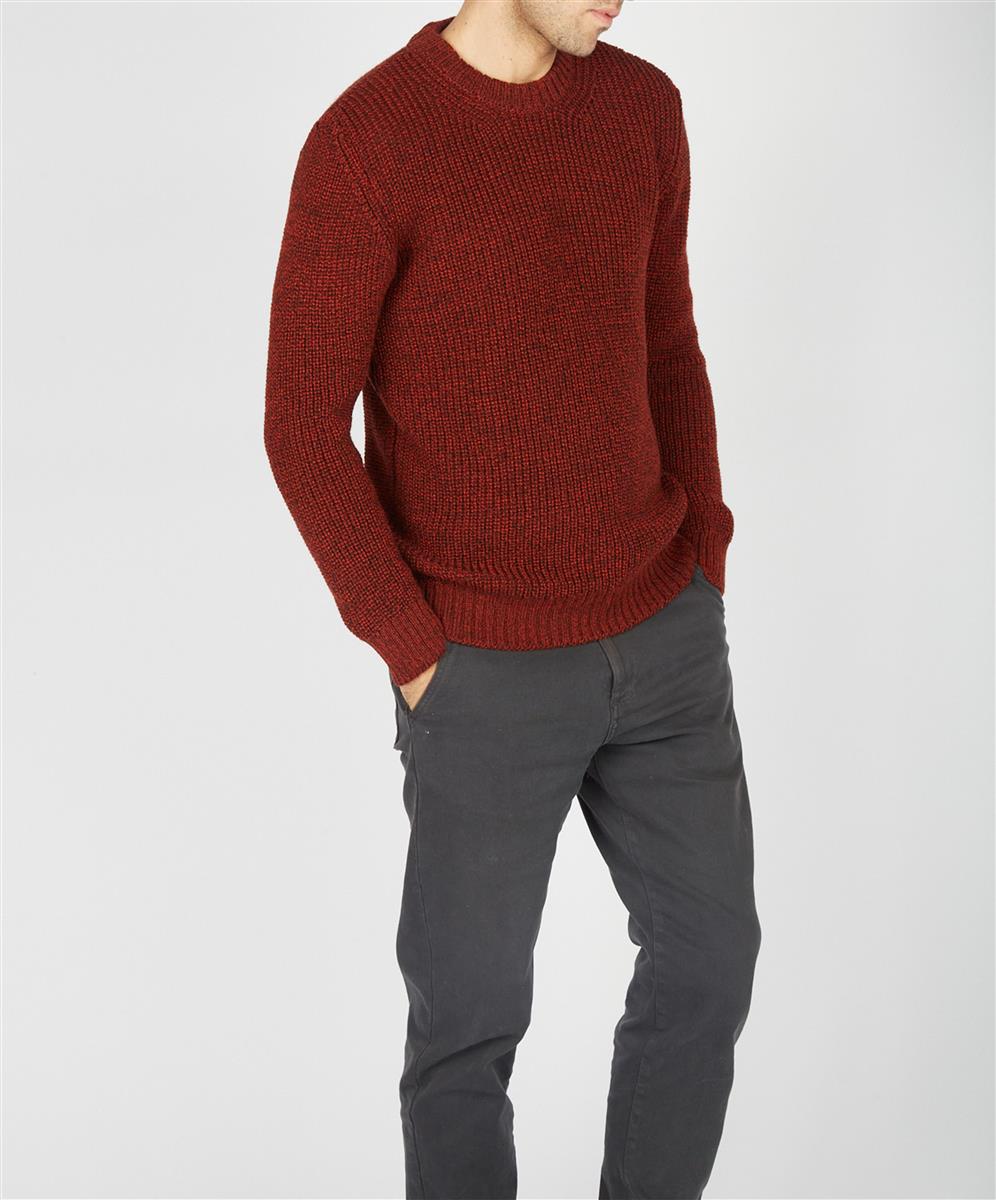 IrelandsEye Crosshaven Strickpullover Wolle petrol marl M