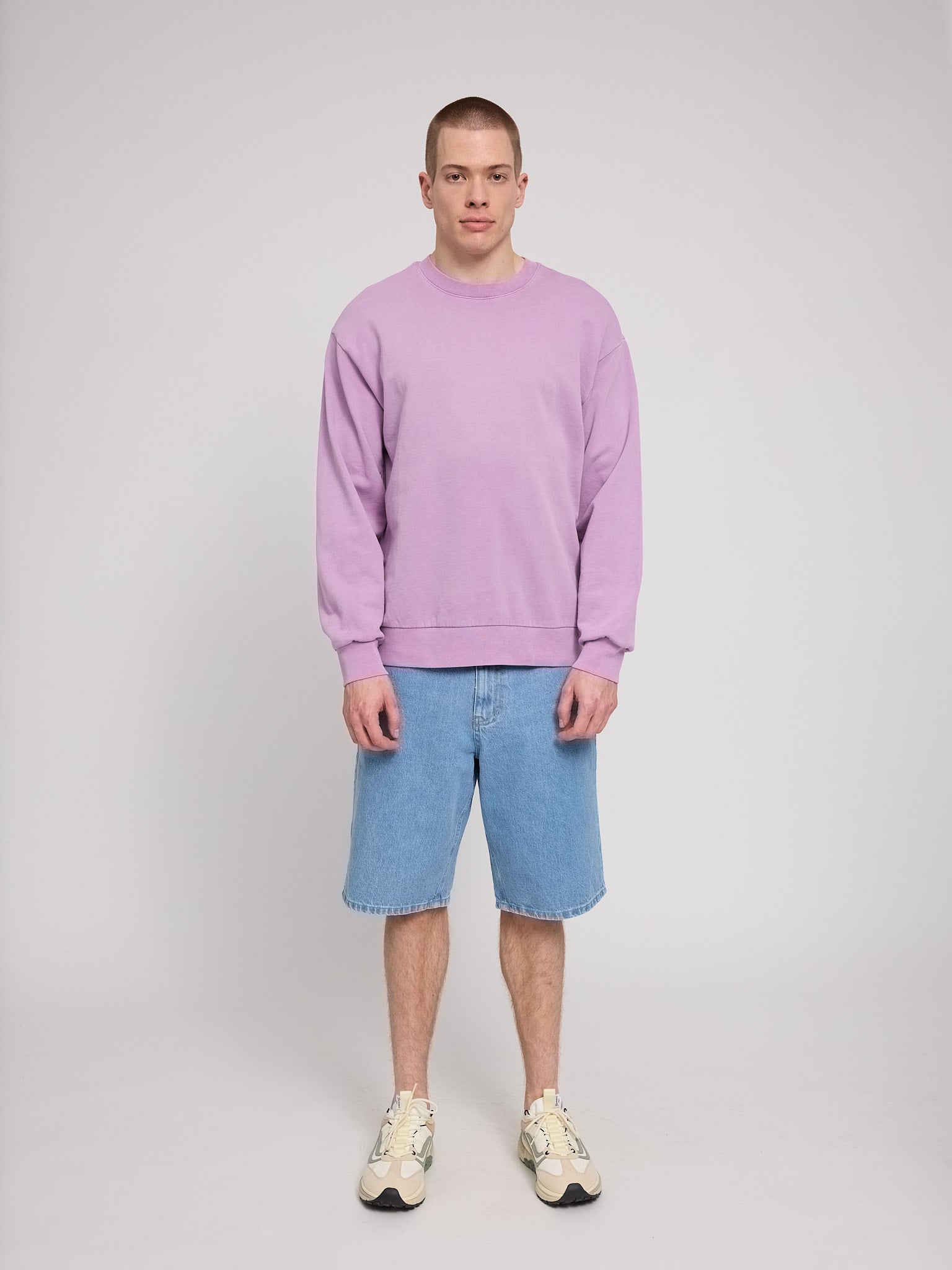 Marlowe Nature Natural Dye Sweatshirt türkis S