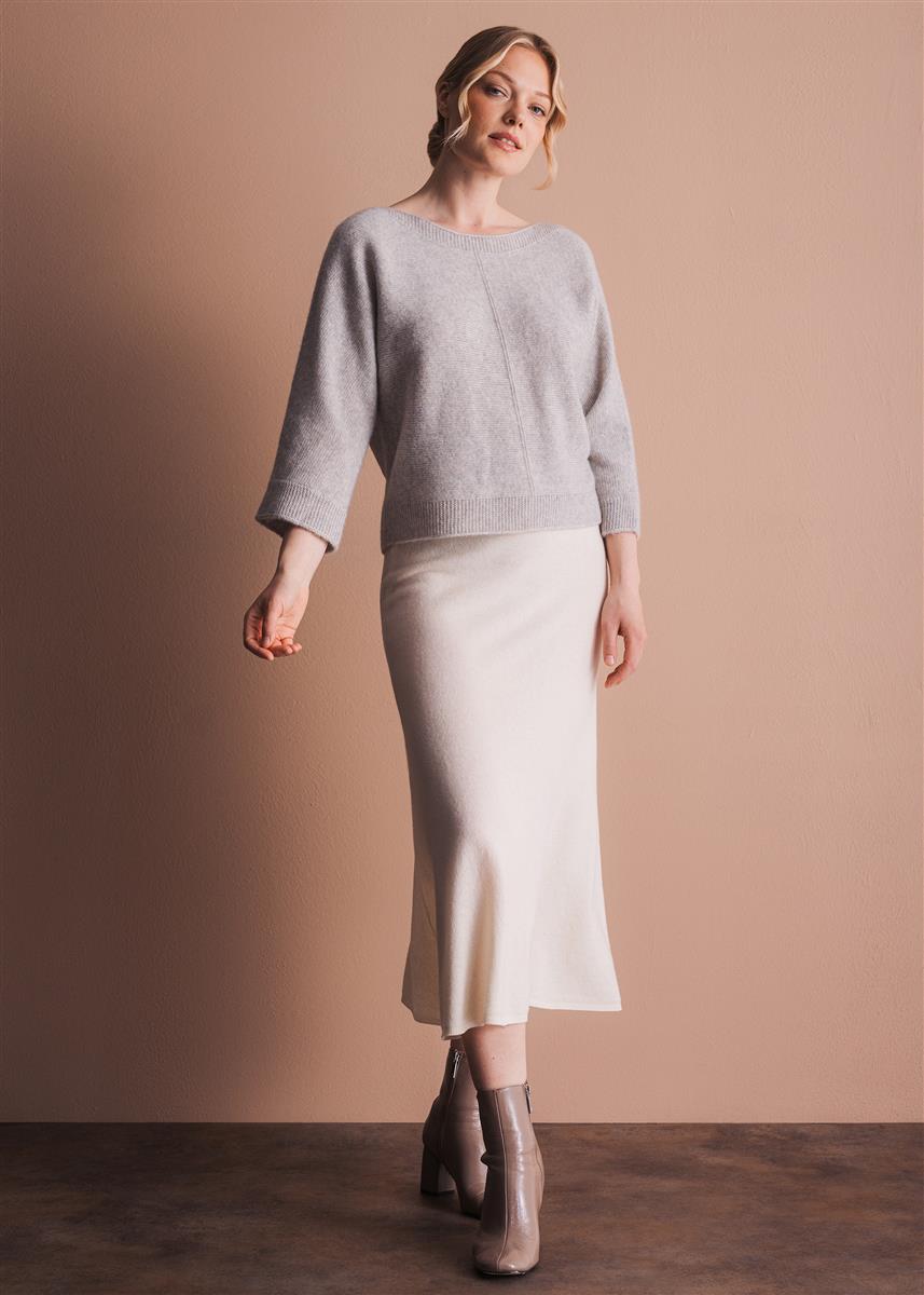 Marlowe Nature Pullover Dina Damen hazelnut Wolle Alpaka