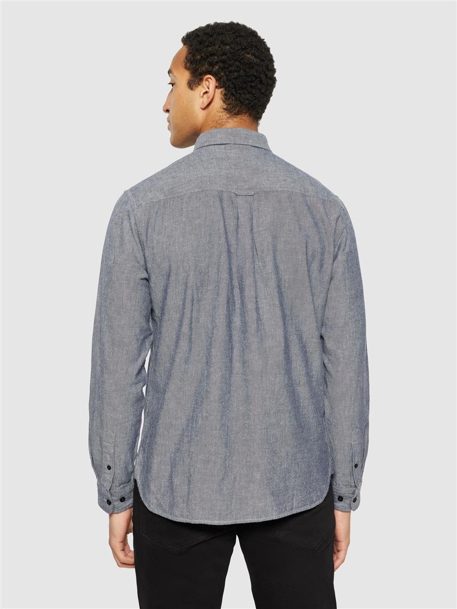 marlowe nature Regular Fit Heavy Twill Flanellhemd demitasse S-XXL