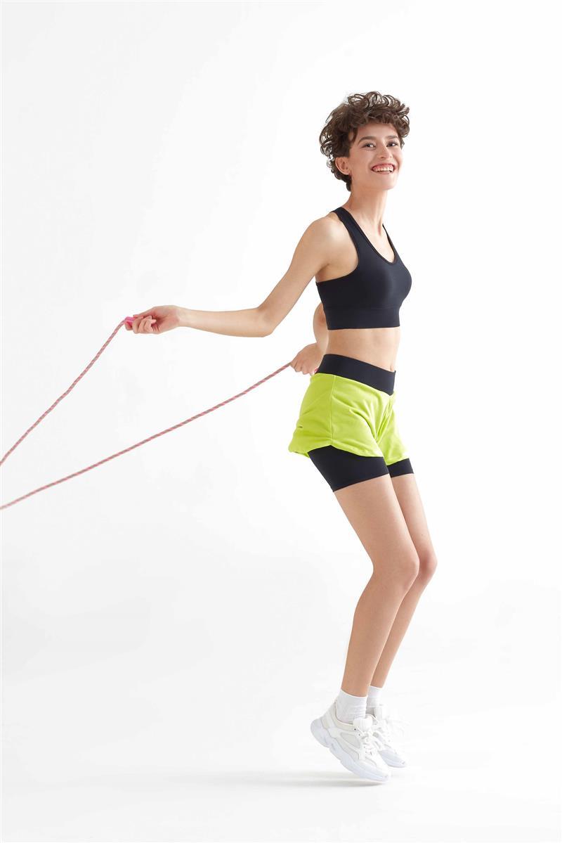 marlowe nature Ws Sports Bra black recycelt Sport-BH
