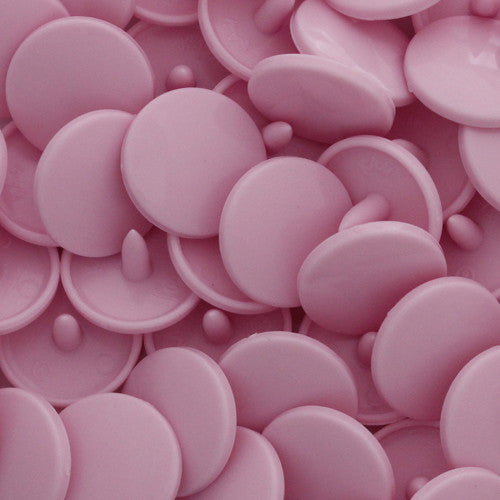 Kam Plastic Snaps 20 Druckknöpfe B18 Pastellrosa Einzelteile 1000 St