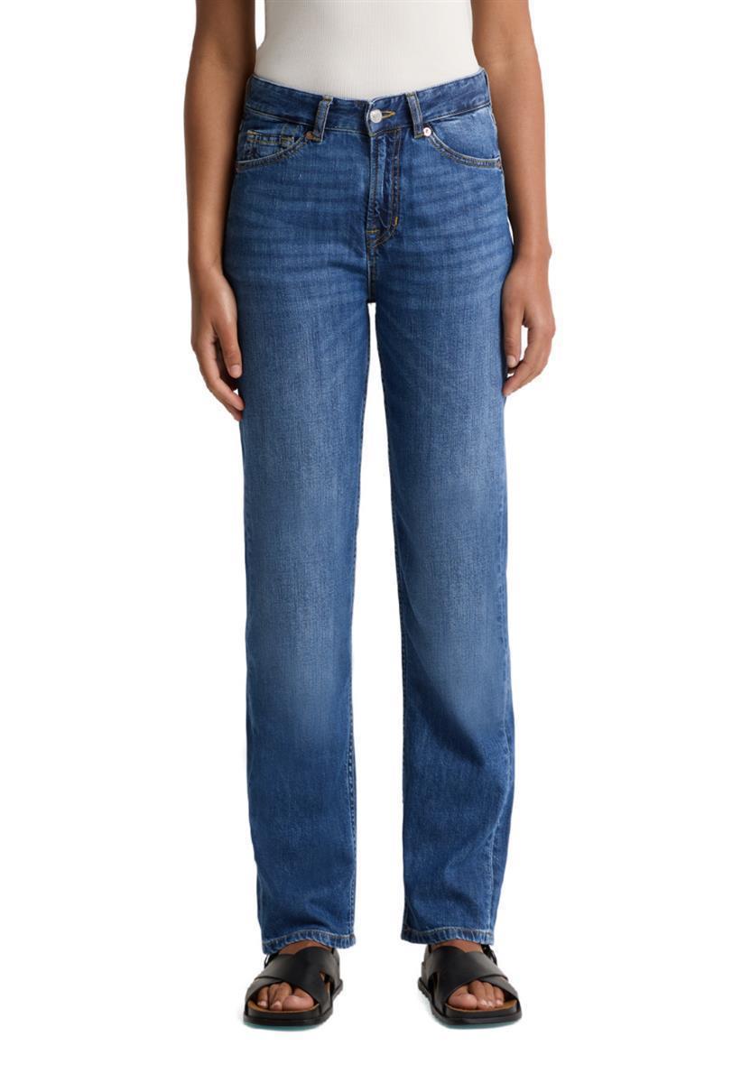 marlowe nature Inoe Jeans mid worn 27/32 Bio-Baumwolle gerade