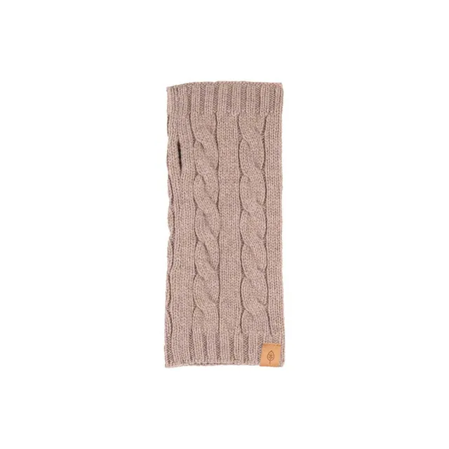 marlowe nature Zopf-Stulpe Kaschmir Armstulpen berry-red E
