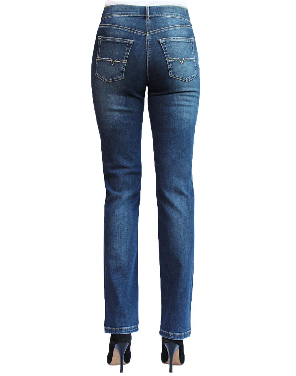 marlowe nature Jeans Sabine Damenjeans jeansblau Bio-Baumwolle